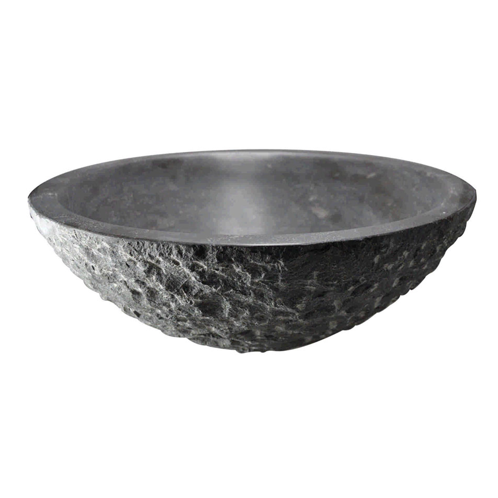 Wiesbaden Raw Waskom Hamerslag 42x14cm Hardsteen Gezoet